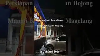 🔴PERSIAPAN  LIVE WAYANG KULIT DALAM RANGKA MERTI DUSUN BOJONG MANGLI KALIANGKRIK MAGELANG#jawatengah