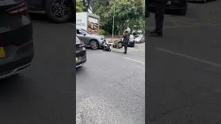 London Beckenham Waitrose-road accident AVOID/heave traffic Sunday 12:46
