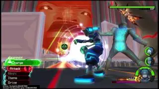 KINGDOM HEARTS 2 Final Mix boss Master Control Program and Sark [critical mode]
