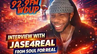 Jase4Real (from Soul For Real) Interview on 92.9 FM WDUP