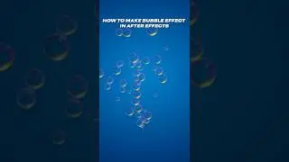 How to make Bubble Effect in After Effects #edit  #aftereffectstutorial #aftereffectsedit