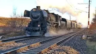 Dampfnostalgiezug von Wien-Meidling nach Gutenstein am 24.12.2013