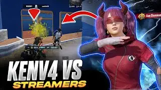 KenV4 vs Streamers 🔥 Fastest 4 Finger Player | BGMI - PUBGMOBILE 