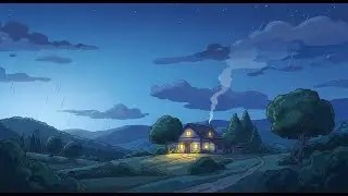 A Rainy Afternoon - Ghibli Inspired Slow Living Style
