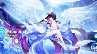 After 32 pull Get the Columbina 👸 In Genshin Impact 😍 #genshinimpact #wish #shorts #genshin #genshin