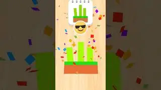 Color Roll 3d Level of #253 #shorts #colorroll3d #gameplay #puzzlegame #3d