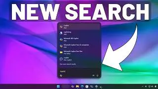 Copilot в поиске на панели задач в Windows 11 (ПОЛНАЯ ДЕМО)