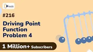 Driving Point Function and Transfer Function Problem 4 | Network Functions in EXTC Engineering