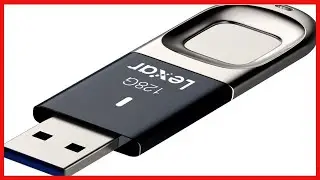 Great product -  Lexar LJDF35-128BNL Jumpdrive Fingerprint F35 128 GB USB 3.0 Flash Drive, Black/Sil