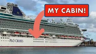 P&O Azura — каюта с полностью закрытым видом на море — полный тур