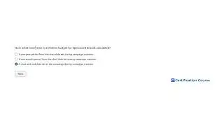 Over what timeframe is a lifetime budget for Sponsored Brands calculated?