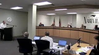 Town of Nashville NC, Council Meeting January 21, 2026