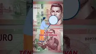 Ronaldo 7 eur&oacute;s bankjegyen? T&eacute;nyleg? #bors #BorsAktu&aacute;lis #Ronaldo #CR7 #Portugal #7Euro #Bankjegy