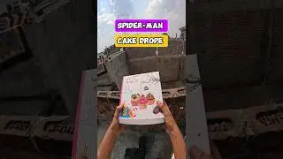 SPIDER-MAN BIRTHDAY ! 🎂 🥳 #spiderman #parkour #labubu #labubuparkour #funny