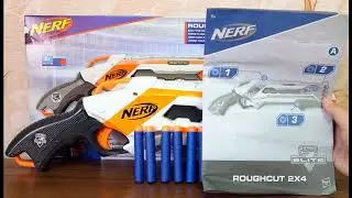 Обзор бластера Nerf Elite Roughcut 2x4 из Rozetka.com.ua