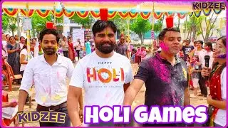 Holi Games with Parents ✨ | Holi Celebration | KIDZEE | MLZS