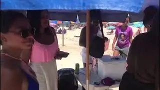 Praia de Copacabana Rose do bronze Barraca 79 🥰 S&aacute;bado de Sol