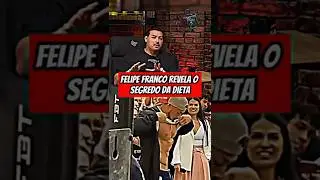 FELIPE FRANCO revela o segredo da DIETA 🥗🤯 #treino #academia #muscula&ccedil;&atilde;o #fisiculturismo #shorts
