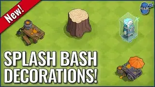 Splash Bash Event Decorations - August 2025 | Clash of Clans