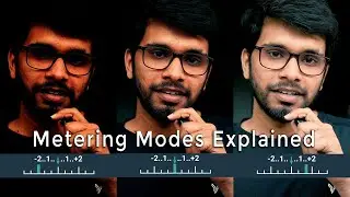 Center-weighted vs Spot vs Matrix/Evaluative || All metering Modes Explained for Beginners