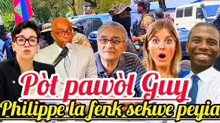 25Janvye😱🆘Pòt Pawòl Guy Philippe la fenk Sekwe peyia Ameriken ak Fils-Aimé pèdi batay.