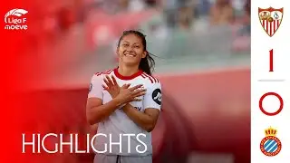 Sevilla FC Femenino - RCD Espanyol (1-0) Liga F Moeve | Resumen