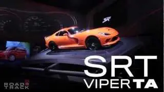 2014 SRT Viper TA Debut at the 2013 New York International Auto Show