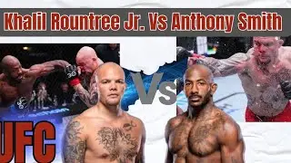 Khalil Rountree Jr. Vs Anthony Smith Full Fight UFC