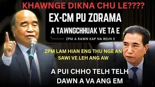 Ex CM Pu Zorama a rawn tawngchhuak ve ta piap piap mai le/ Zpm lam hian an chhang let ve angem aw.