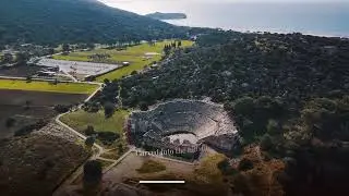 The Ancient Theatre of Epidaurus in Greece