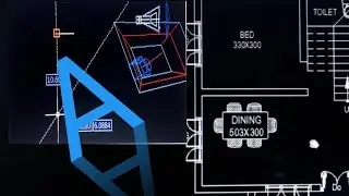 A simple floor plan in 4cent 777.sqft