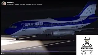 FSX Volvemos a volar por Honduras, en un 737-200 con Livery Hondureño