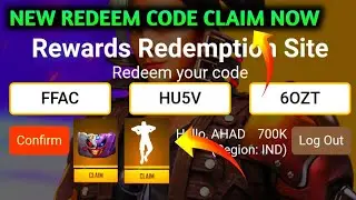 FFAC REDEEM CODE | 600K LIVE WATCHING REDEEM CODEHINDI] Free Fire Asia Championship Finals@StarGamer