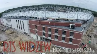 RTS Widzew - Dronem nad stadionem - cz 2