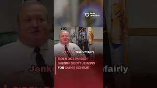 scott jenkins: Biden DOJ Pardon Sheriff Scott Jenkins for Badge Scheme #crime #law #crisis