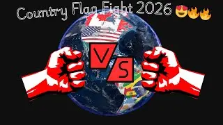 Country Flag Fight 2026 | guess the flags 99% fail the first time 😍🔥🔥