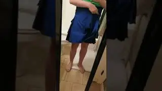 Customer Review - Blue & Black Two Tone hybird Kilt - Kilt Experts