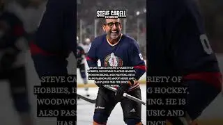Steve Carell's Diverse Hobbies #shorts #SteveCarell #Hobbies