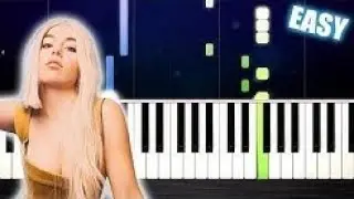 Ava Max - Sweet but Psycho - EASY Piano Tutorial by Piano2Fingers