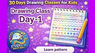 Drawing class for kids in hindi #day -1