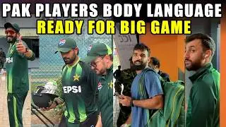 Pak players leaves for team hotel, ready for the big match against India