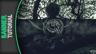 Creating a 3D Banner with Photoshop and Cinema 4D! (start to finish)