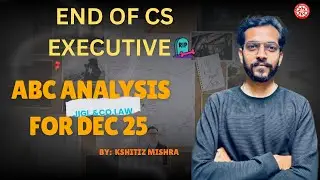 ABC Analysis for CS EXECUTIVE DEC ATTEMPT | JIGL & COMPANY LAW  |