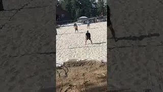 Serge and Arthur vs Adam and Roman pool play 21-18. 07/19/25