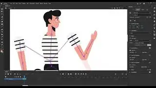 Adobe Animate Tutorial: Lec 6 - Character Rigging and Animation (Part 2)