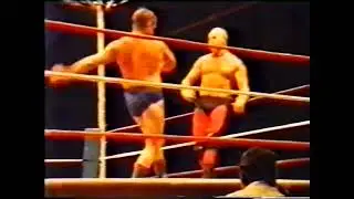 Summer 1987 - CWA Steve Wright vs Axel Dieter