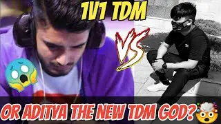 Mavi vs OR aditya 1v1 Tdm😳finally a worthy opponent 🔥