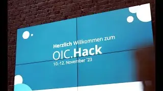 Der Open Innovation City Hackathon 2023 vom 10. bis 12. November 2023