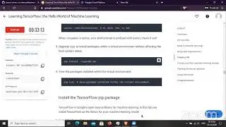 Building ML models with TensorFlow