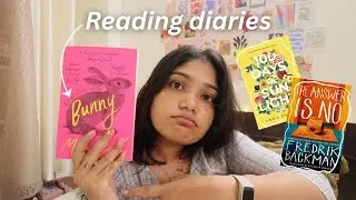 I read Bunny, 100 Days of Sunlight & The Answer Is No 📖 Honest Reviews & Reactions